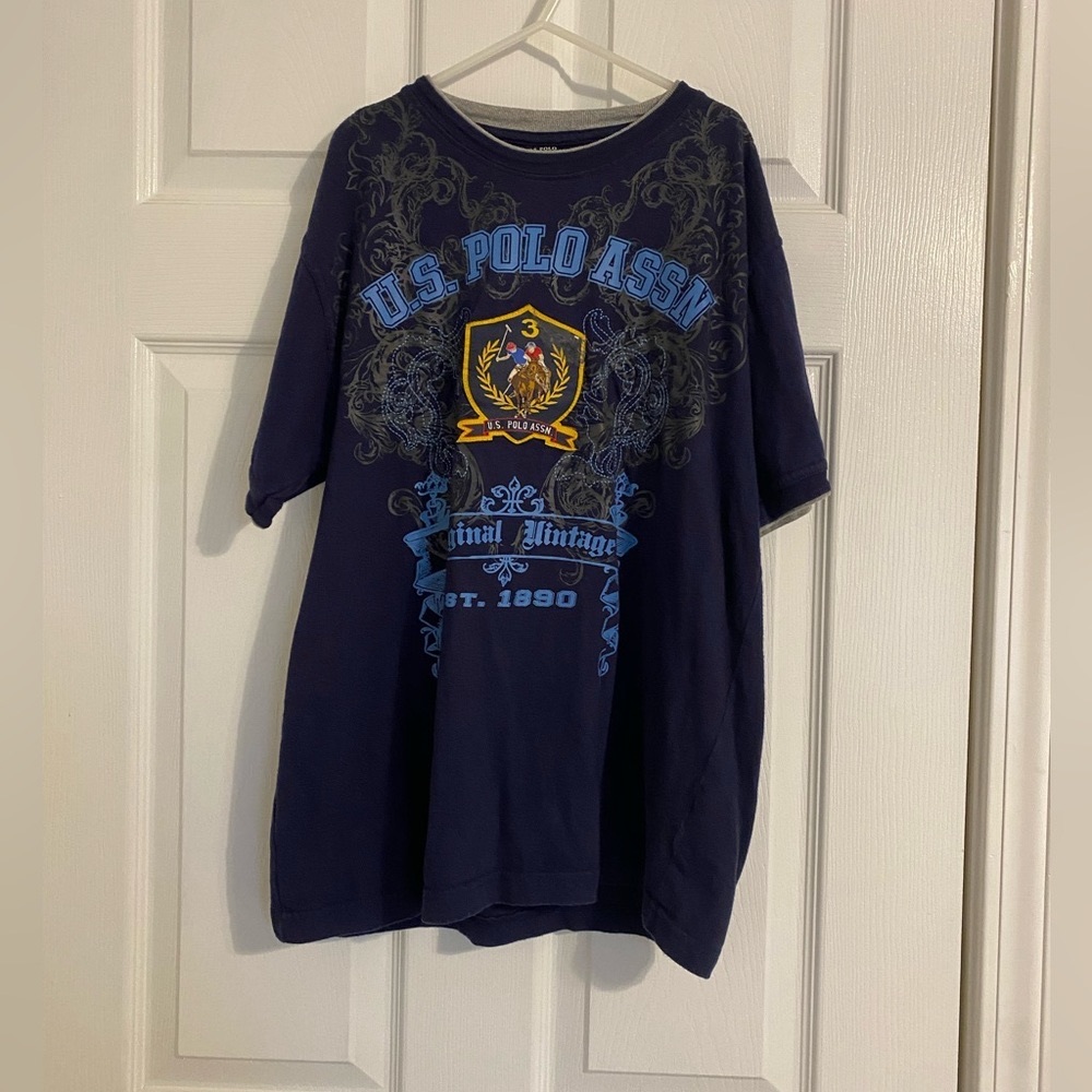 U.S. Polo Assn T-Shirt. Boys Size 10/12.